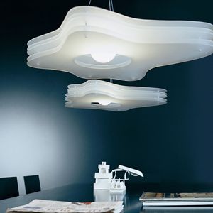 lampada a sospensione / design originale / in acrilico / LED