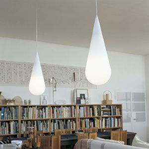 lampada a sospensione / moderna / in vetro / fatta a mano