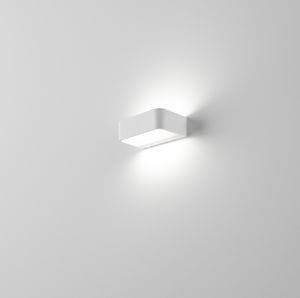 applique moderna / in alluminio / LED / rettangolare