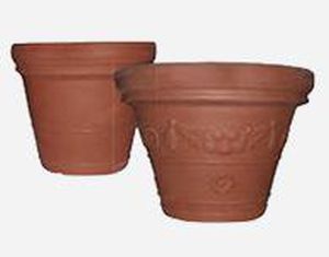 vaso da giardino in polietilene / conico