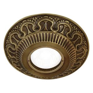 plafoniera classica / rotonda / in ottone / LED