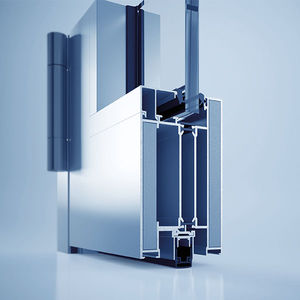 profilato per porte in alluminio / a isolamento termico / di sicurezza / tagliafuoco