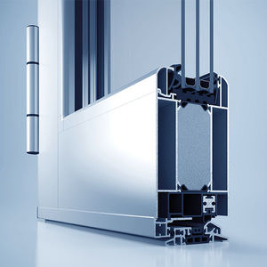 profilato per porte in alluminio / a isolamento termico / di sicurezza / acustico