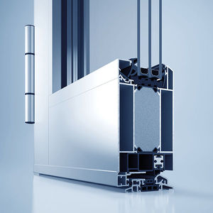 profilato per porte in alluminio / a isolamento termico / di sicurezza / acustico