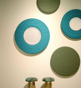 pannello acustico in feltro / a muro / design / per ufficio