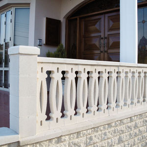 balaustra in pietra ricostituita / da esterno / per esterno / per balcone