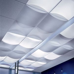 controsoffitto in policarbonato / in pannelli / acustico / decorativo