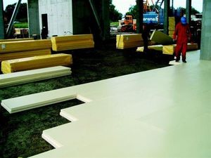 isolante acustico / in polistirene estruso / per pavimento / per riscaldamento a pavimento