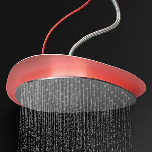 soffione doccia da soffitto / con illuminazione incorporata
