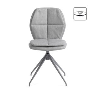 sedia moderna / girevole / imbottita / FSC