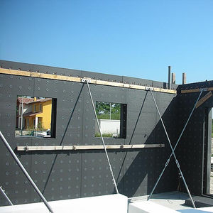 blocco cassero in polistirene / per muro / isolante