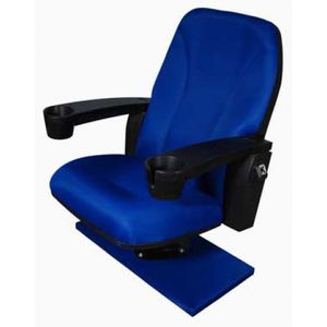 poltrona per cinema in poliuretano / blu