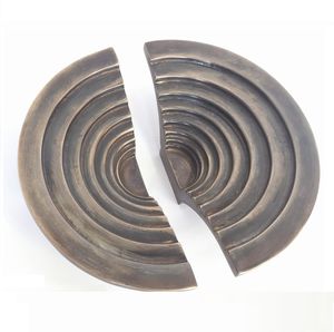 maniglia a tirante per porta / in ottone / in alluminio / in bronzo