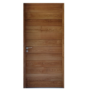 porta d'ingresso / battente / in quercia / di sicurezza