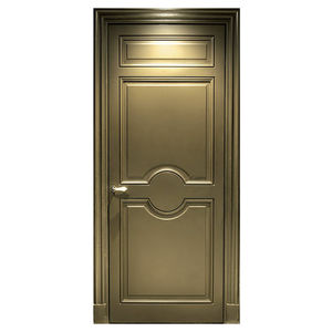 porta da interni / battente / in legno / acustica