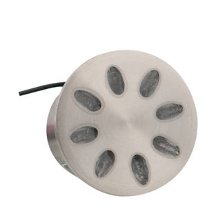 luce da incasso a pavimento / LED / tonda / in acciaio inossidabile