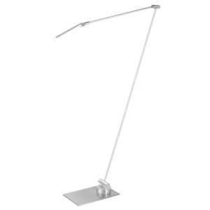 lampada da terra / moderna / in acciaio / con braccio articolato