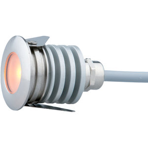 luce da incasso a pavimento / LED / tonda / da esterno