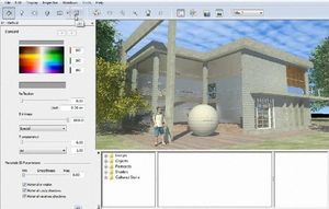 software per rendering / per struttura in calcestruzzo / 3D