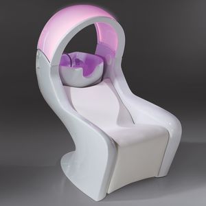 lavatesta con poggiapiedi / design originale