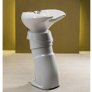 lavabo da terra / in ceramica / in polietilene / moderno