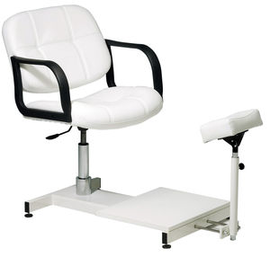 poltrona pedicure in vinile / con pompa idraulica