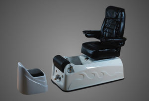 poltrona per pedicure / moderna / in pelle / ad altezza regolabile