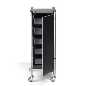 carrello terapia / per centro estetico / in acciaio inox