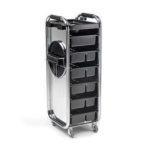carrello terapia / per centro estetico / in metallo
