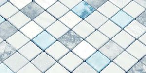 mosaico da interno / da parete / in vetro / testurizzato