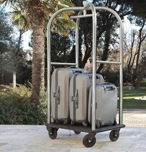 carrello portabagagli / contract / in metallo