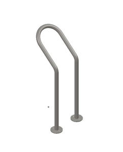 rastrelliera per biciclette in acciaio / in acciaio galvanizzato / in acciaio inox