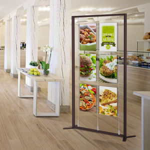 espositore multiuso / in alluminio / in Plexiglas® / per negozio