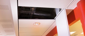 sportello d'ispezione per parete / per soffitto sospeso / quadrato / in metallo
