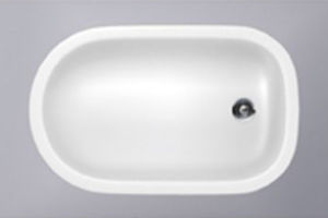 vasca da bagno in acrilico / per neonato