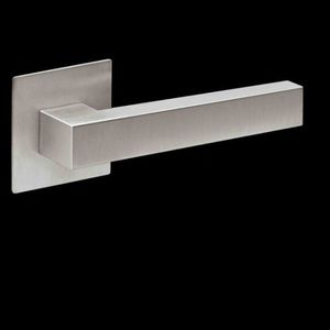 maniglia per porta / in acciaio inox / moderna
