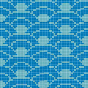 mosaico da interno / per piscina / da parete / da pavimento