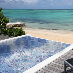 mosaico da interno / per piscina / da parete / da pavimento