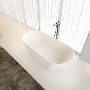 vasca da bagno ad isola / ovale / in Solid Surface
