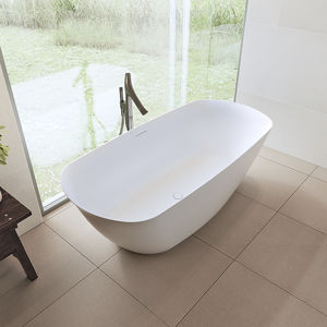 vasca da bagno ad isola / ovale / in Solid Surface