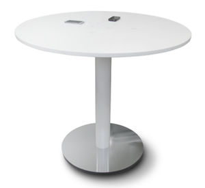 tavolo da conferenza moderno / in metallo / in Corian® / intelligente