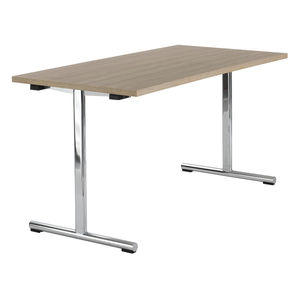 tavolo da lavoro moderno / in legno / in HPL / in acciaio