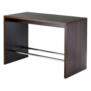 tavolo alto moderno / in plastica / in HPL / rettangolare