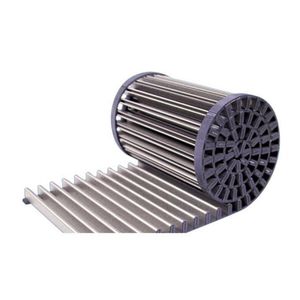 griglia di ventilazione in alluminio / lineare / per pavimento sopraelevato