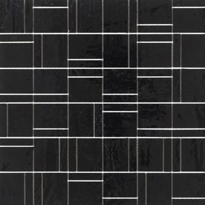 mosaico da interno / da parete / in vetro / quadrato