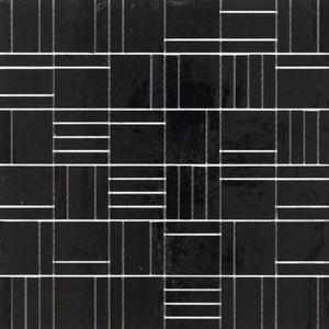 mosaico da interno / da parete / in vetro / quadrato