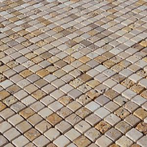 mosaico da bagno / per piscina / da parete / in travertino