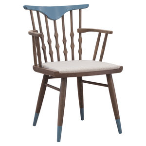 sedia moderna / imbottita / con braccioli / ergonomica