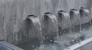 fontana da giardino / in zinco