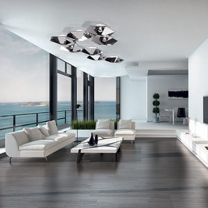 plafoniera design originale / in vetro / in metallo / LED